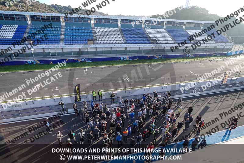 25 to 27th november 2017;Jerez;event digital images;motorbikes;no limits;peter wileman photography;trackday;trackday digital images